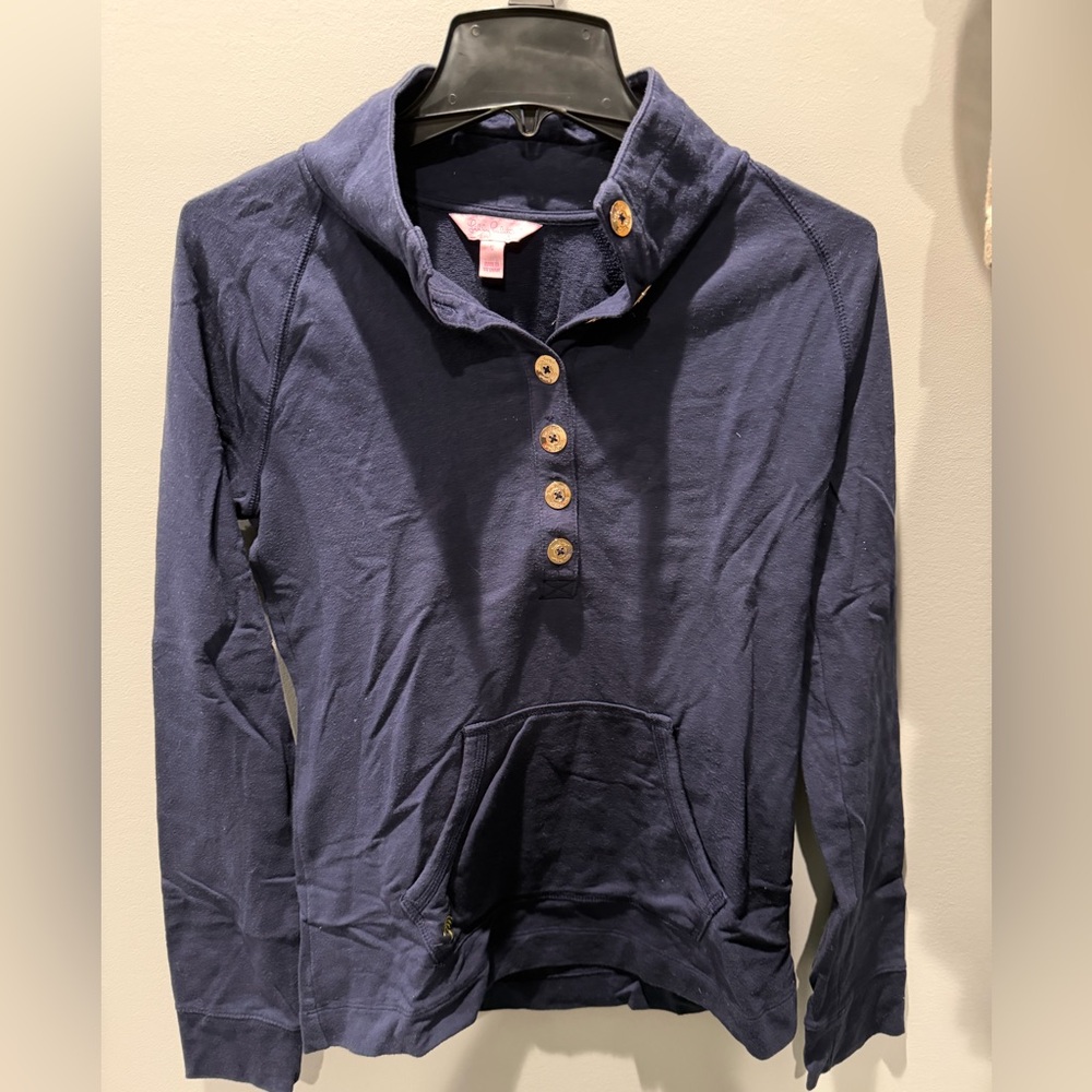 Lilly Pulitzer Navy Hoodie